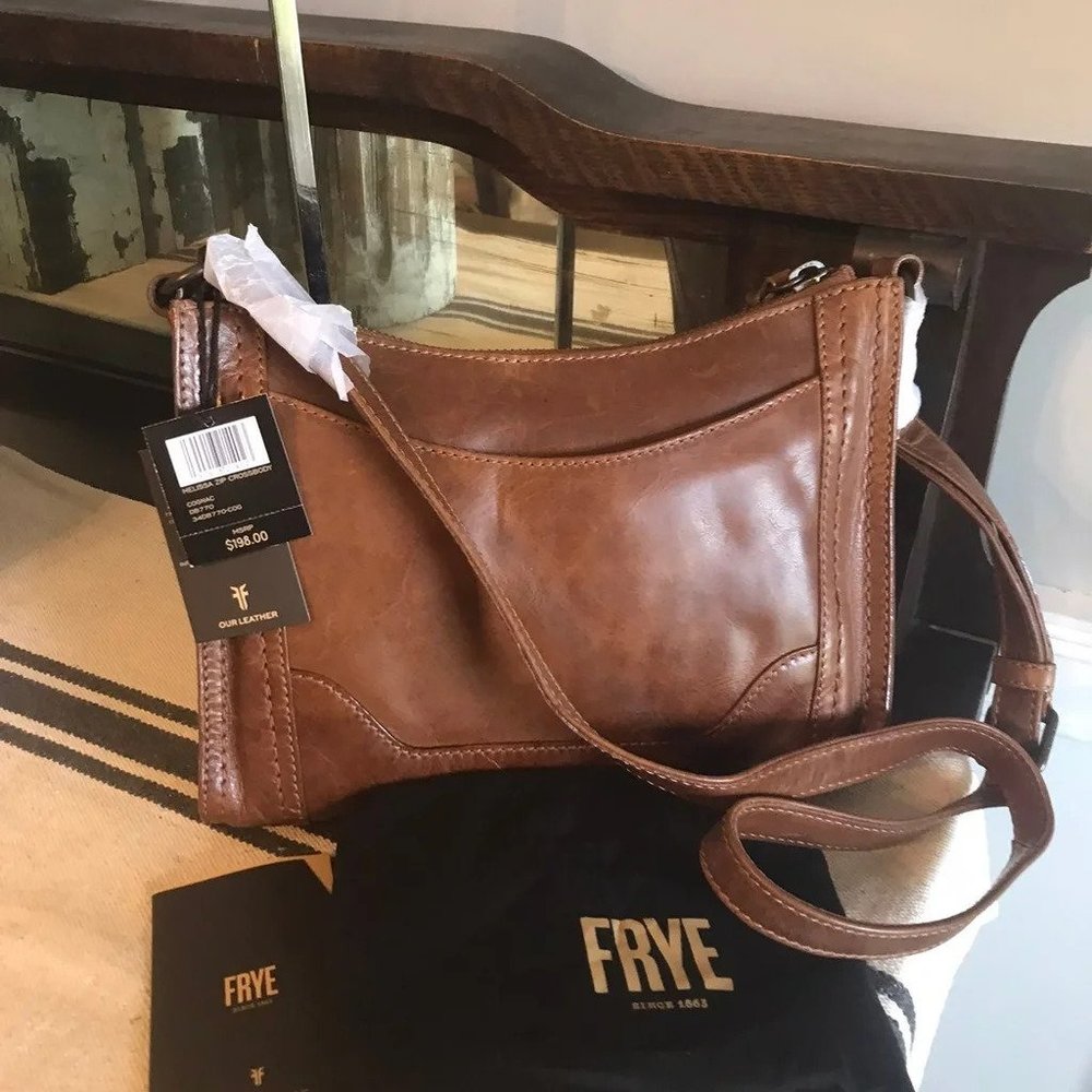 For Jill M Frye Saddle Crossbody & Artisan Foldover Crossbody Dark Brown